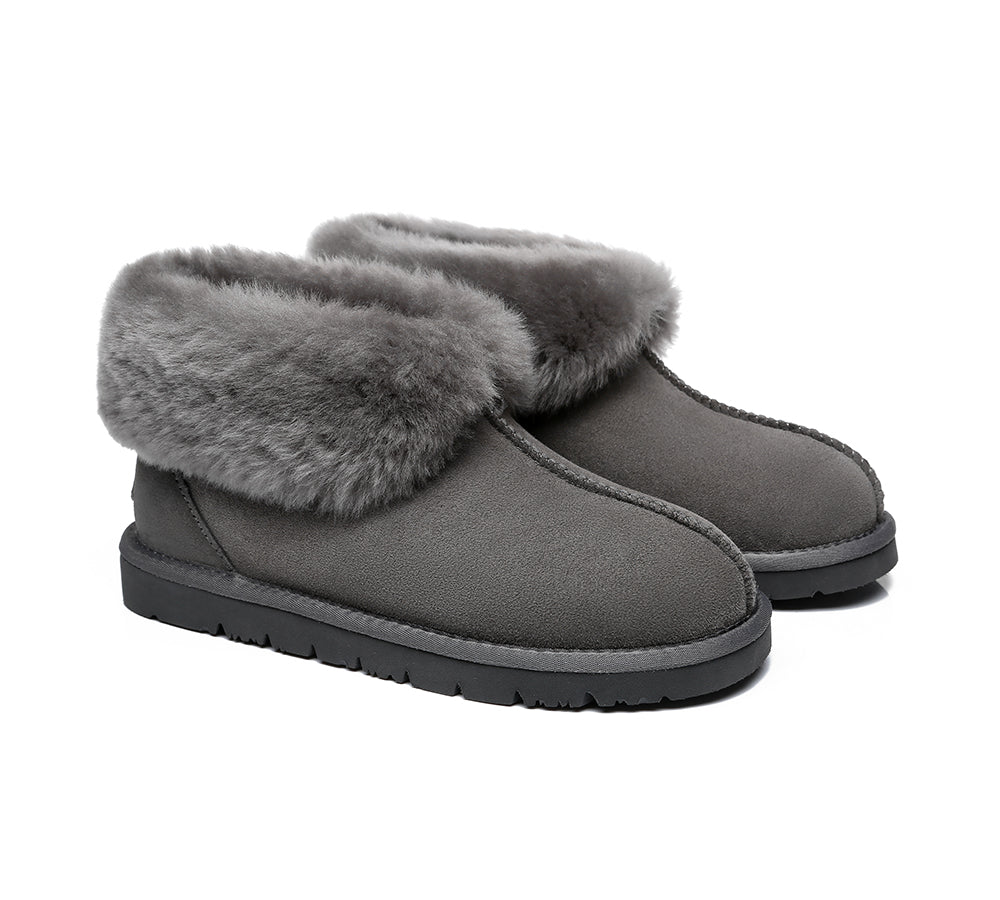 EVERAU Mallow Sheepskin Ankle Slipper - Google SEO Result: Mallow Sheepskin Ankle Slipper by EVERAU