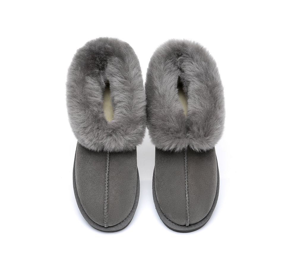 EVERAU Mallow Sheepskin Ankle Slipper - Google SEO Result: Mallow Sheepskin Ankle Slipper by EVERAU