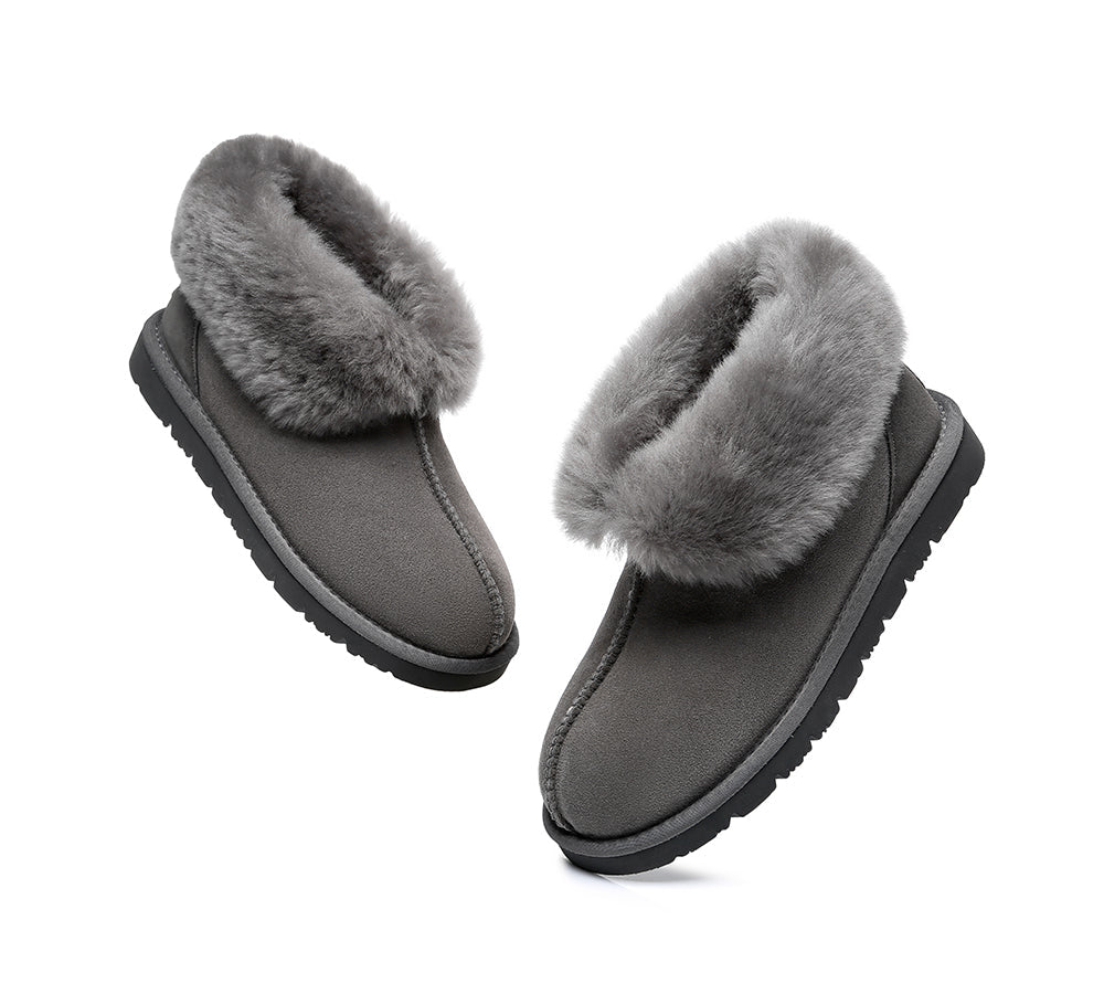 EVERAU Mallow Sheepskin Ankle Slipper - Google SEO Result: Mallow Sheepskin Ankle Slipper by EVERAU