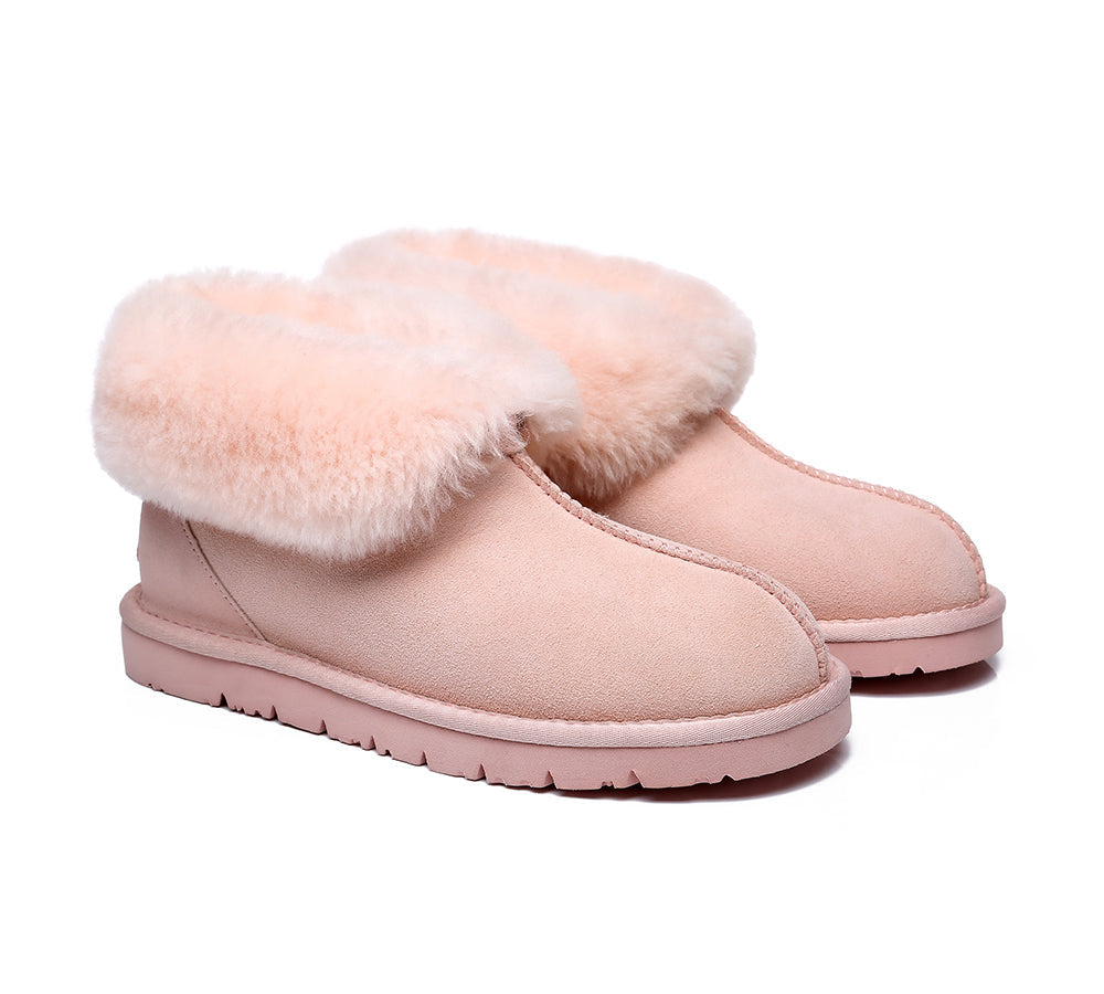 EVERAU Mallow Sheepskin Ankle Slipper - Google SEO Result: Mallow Sheepskin Ankle Slipper by EVERAU