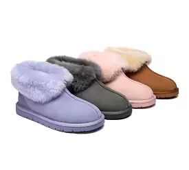 EVERAU Mallow Sheepskin Ankle Slipper - Google SEO Result: Mallow Sheepskin Ankle Slipper by EVERAU