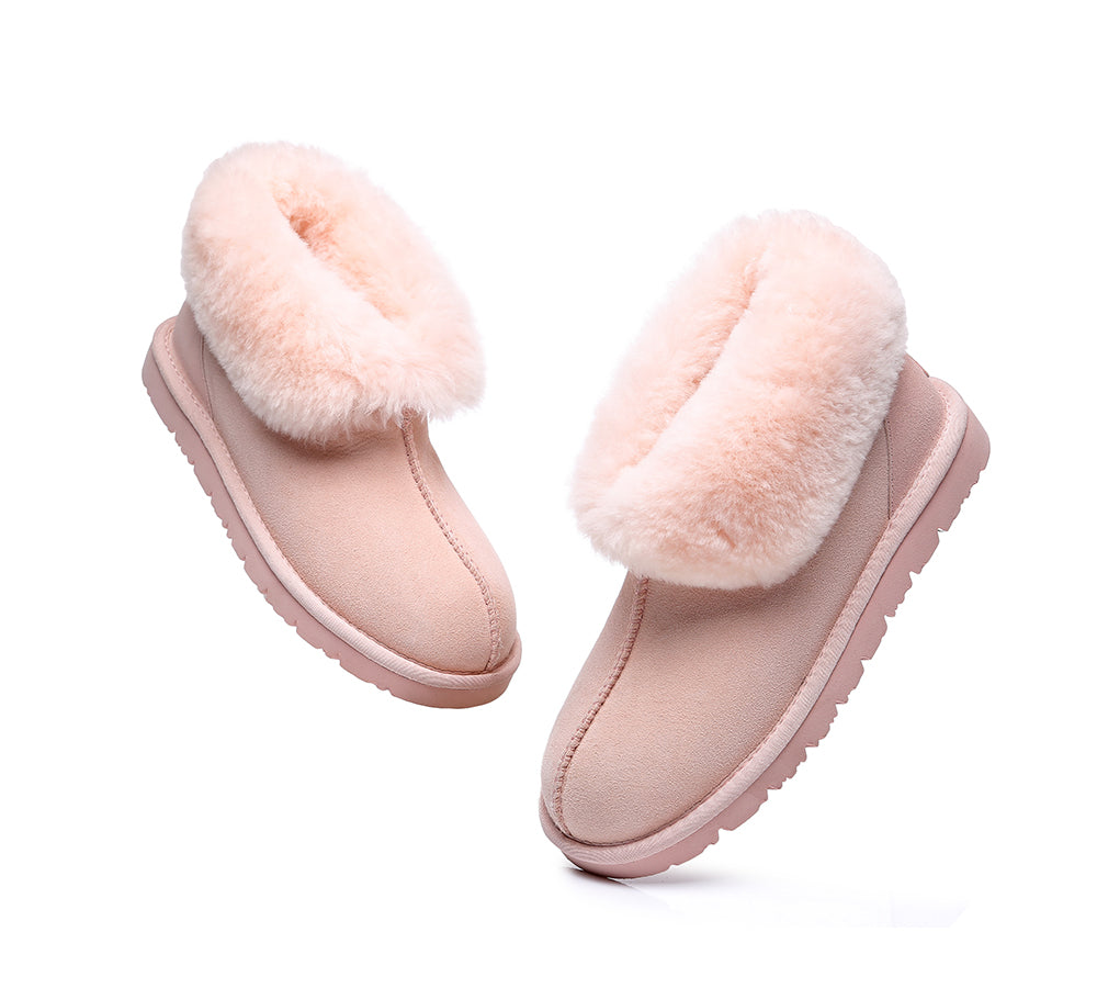 EVERAU Mallow Sheepskin Ankle Slipper - Google SEO Result: Mallow Sheepskin Ankle Slipper by EVERAU