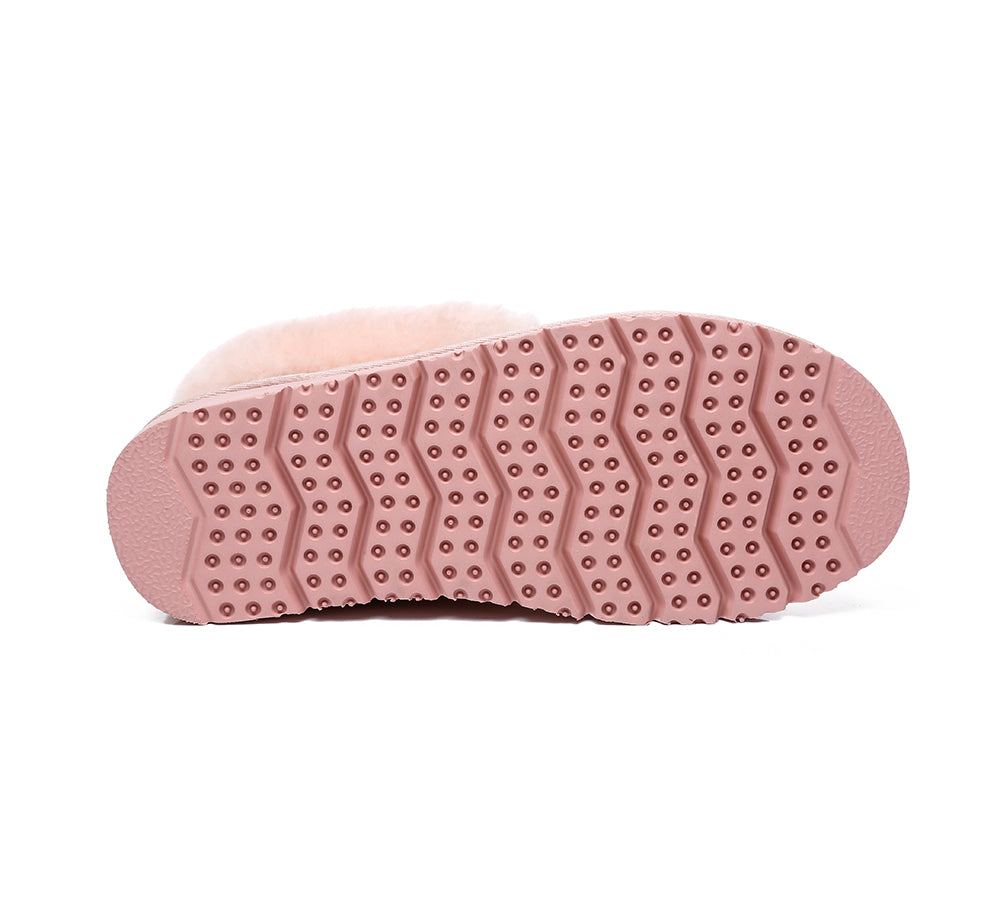 EVERAU Mallow Sheepskin Ankle Slipper - Google SEO Result: Mallow Sheepskin Ankle Slipper by EVERAU