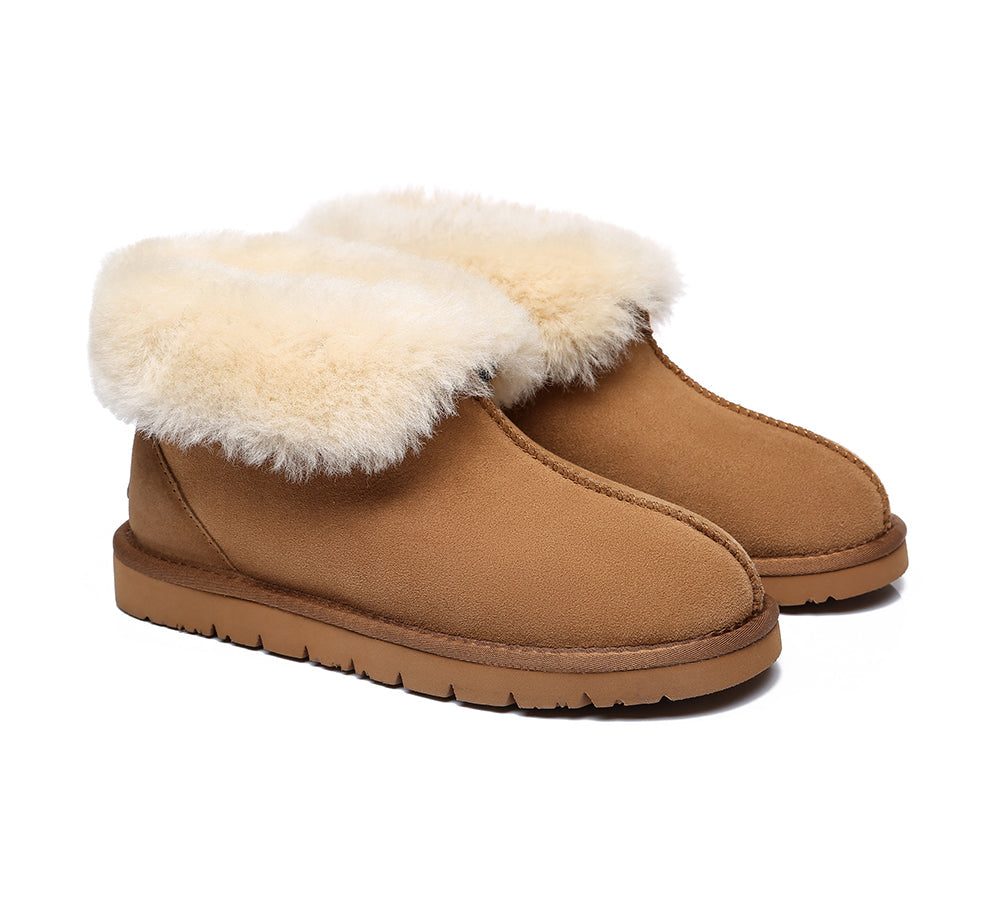 EVERAU Mallow Sheepskin Ankle Slipper - Google SEO Result: Mallow Sheepskin Ankle Slipper by EVERAU