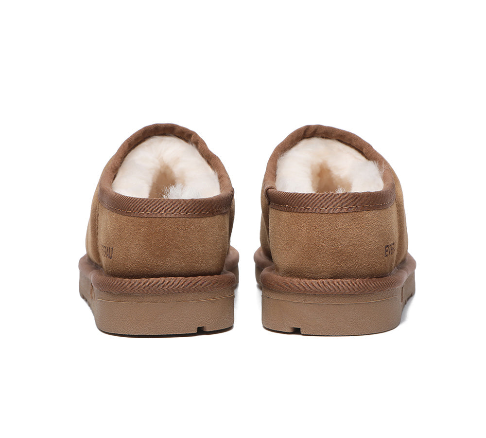 Everau Sheepskin Slippers - Ultra Puffer Style for Women