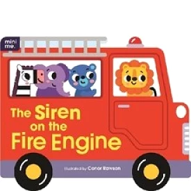 Fire Engine Shaped Board Book - The Siren