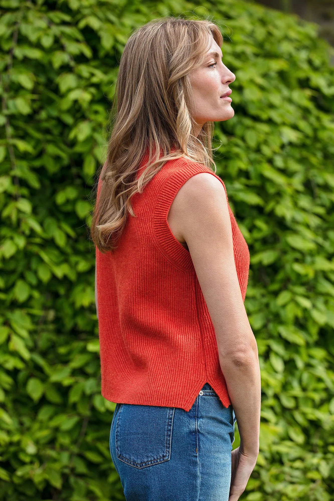 Flame Wool Tank Top