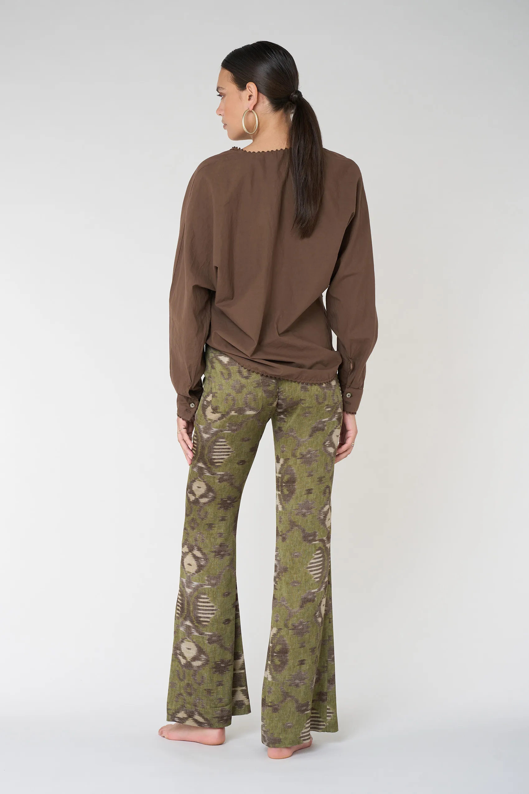 Printed Flared Pants