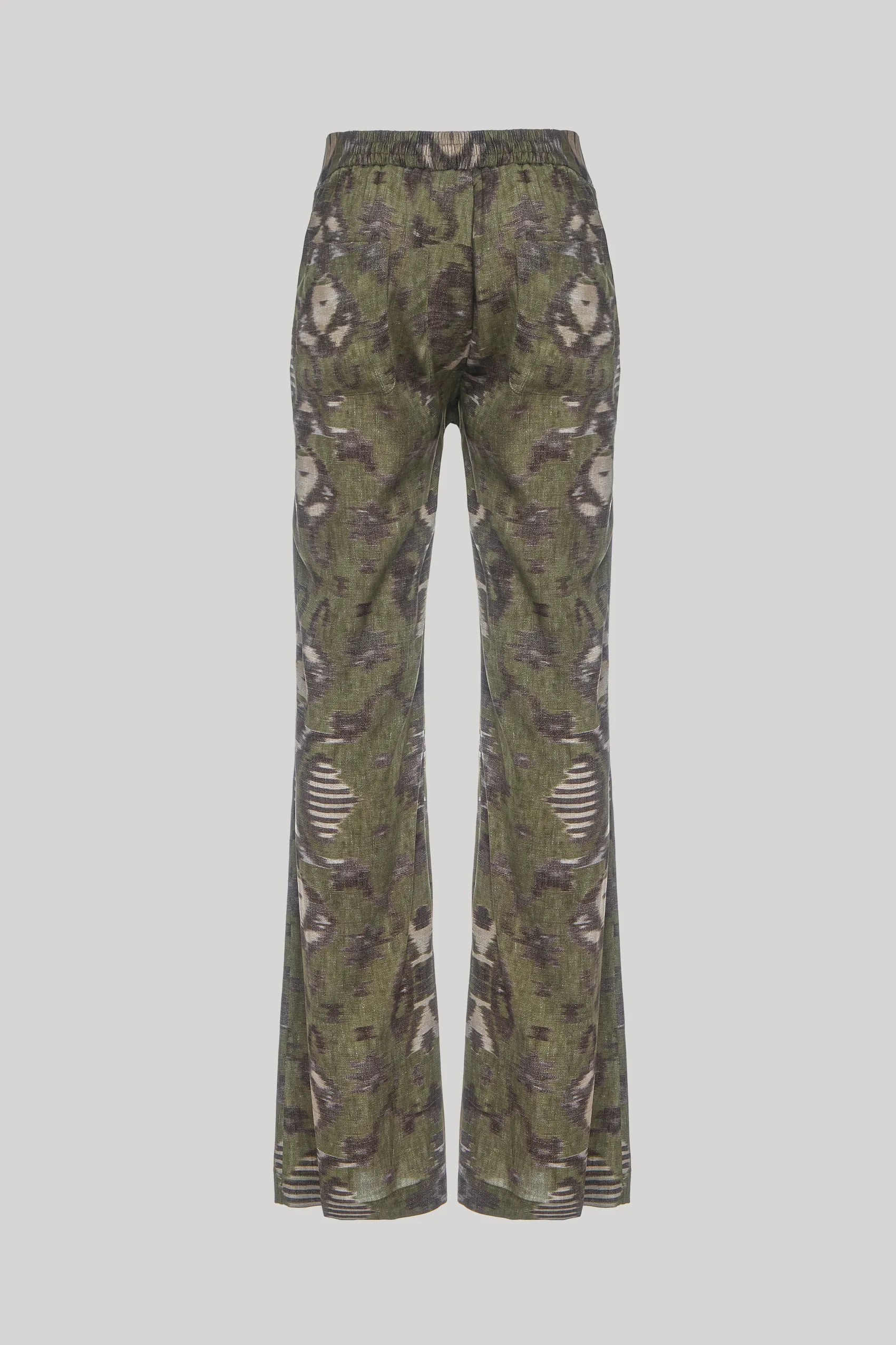 Printed Flared Pants