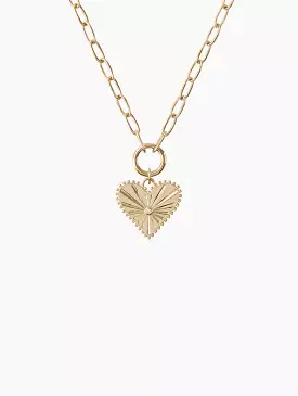 Forever Heart Coin Necklace