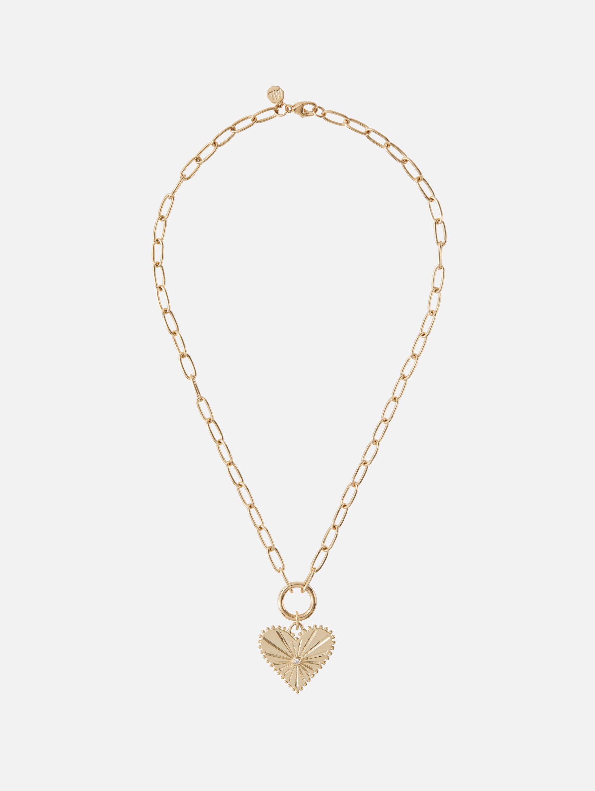 Forever Heart Coin Necklace