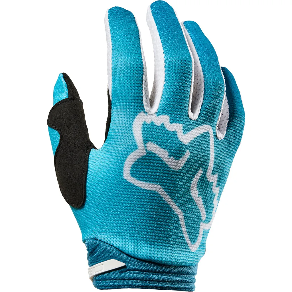 Fox Girls Youth 180 Toxsyk Blue Gloves