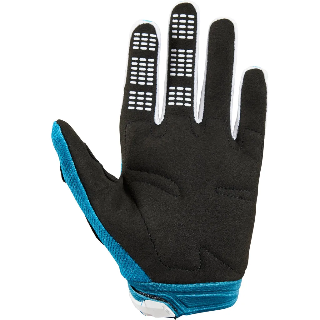 Fox Girls Youth 180 Toxsyk Blue Gloves