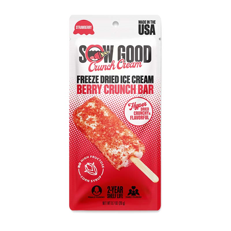 Freeze-Dried Berry Crunch Ice Cream Bar