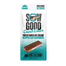 Freeze-dried Neapolitan Ice Cream Sandwich