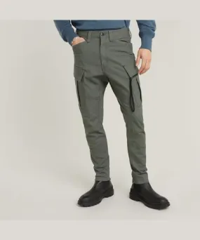 G-Star RAW Grey Cargo Pants with Zip Pocket and 3D Fit Size 31-30