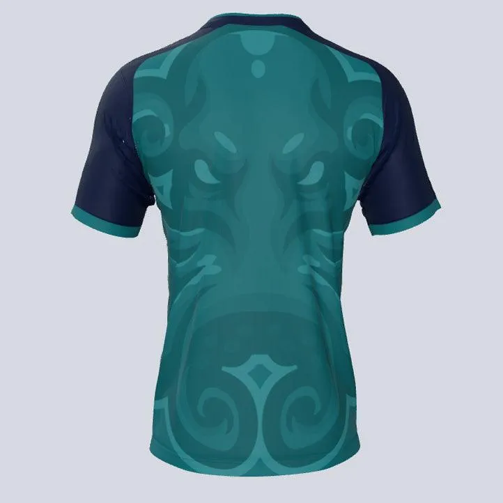 Octopus Fury Mascot Custom Jersey