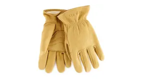 Lined Yellow Gloves