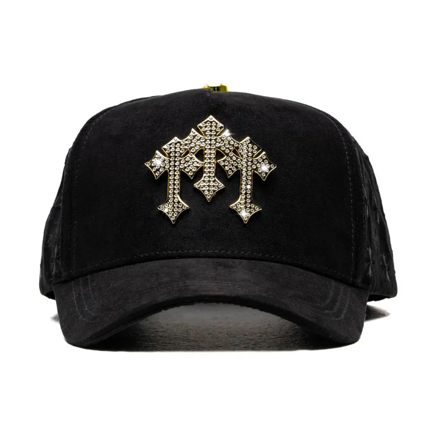 Gold Edition 24K Gold Plated GORRA EL BARBAS HATS CHROME I GOLD