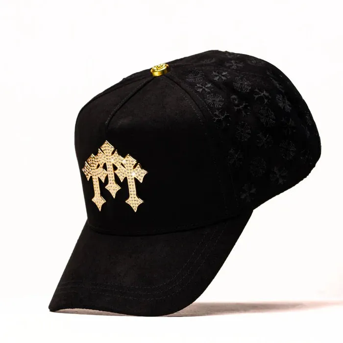 Gold Edition 24K Gold Plated GORRA EL BARBAS HATS CHROME I GOLD