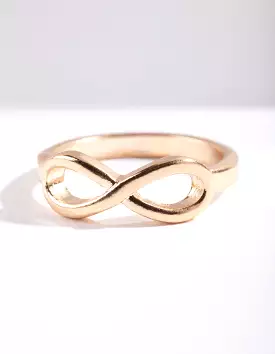 Gold Infinity Ring for Sale - Buy Online | Affordable Prices | Free Shipping