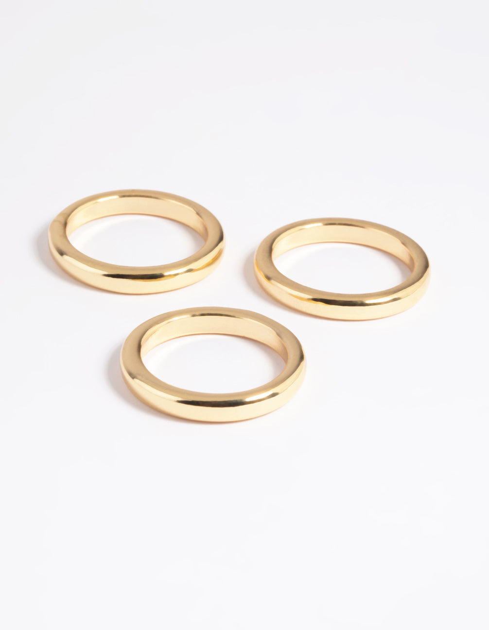 Gold Triple Band Ring