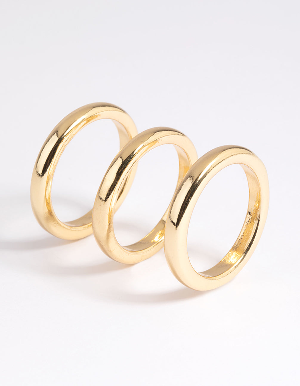 Gold Triple Band Ring