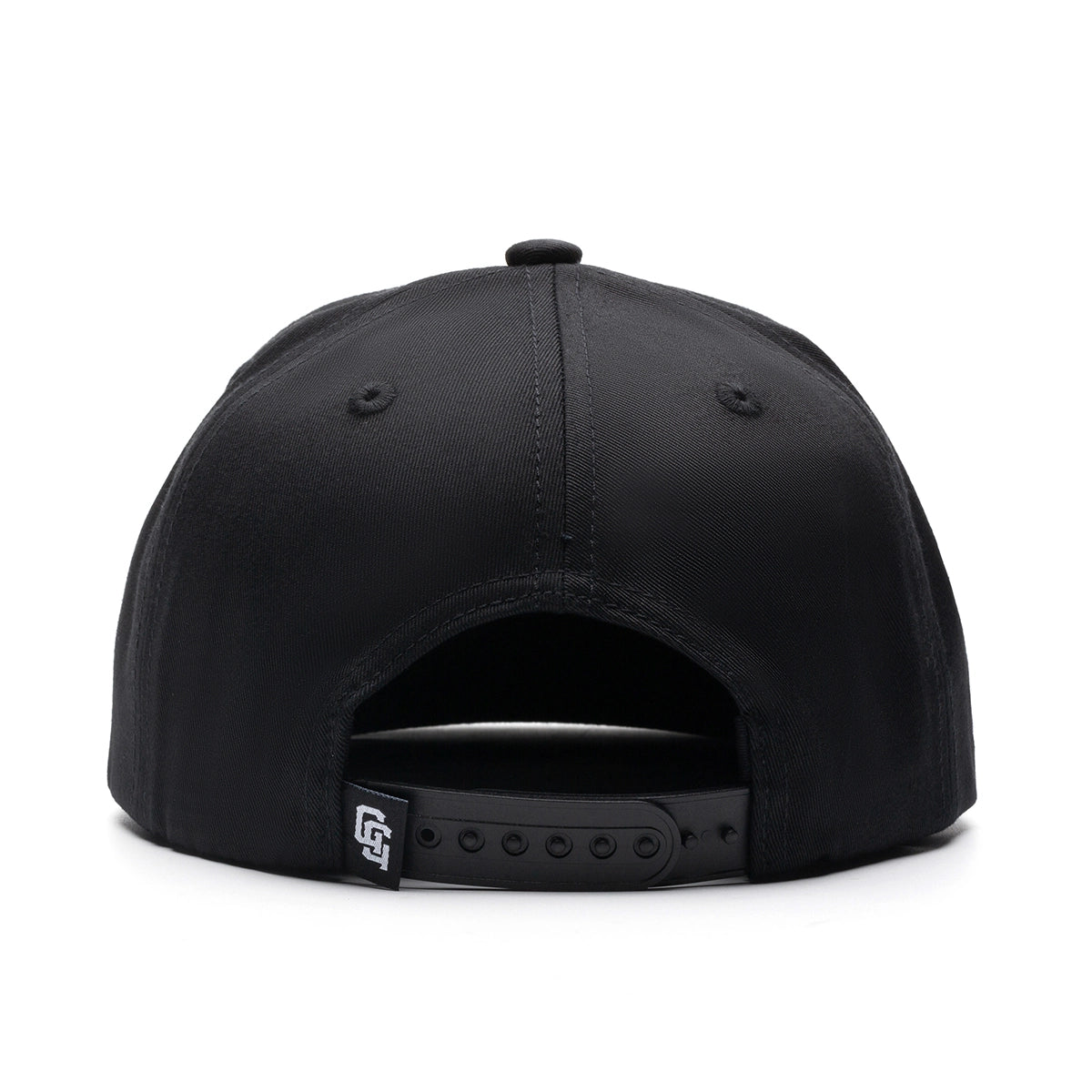 Golf Cap - Black SnapBack with Flat Brim, Perfect for Impressive Golf Skills