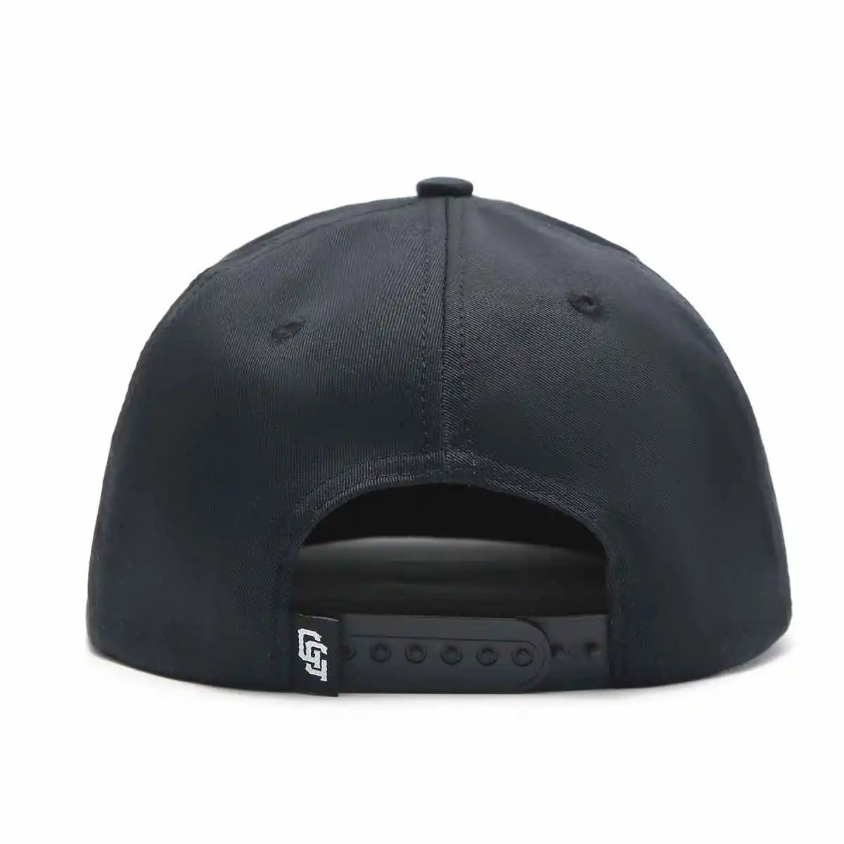 Google-friendly result: Black SnapBack Golf Hat with Curved Brim - Disliking Golf