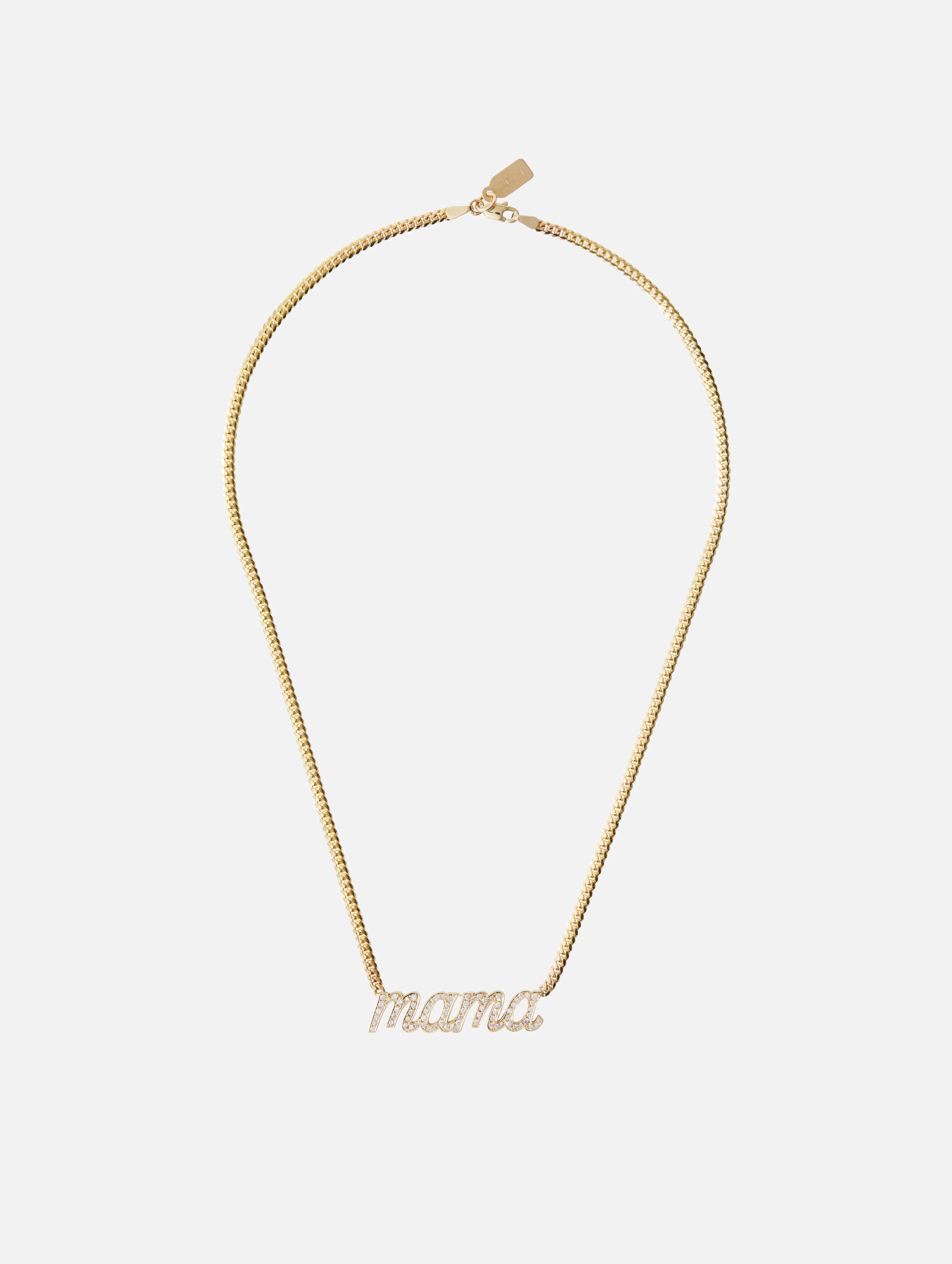 Google SEO Mama Large La Firma Diamond Necklace