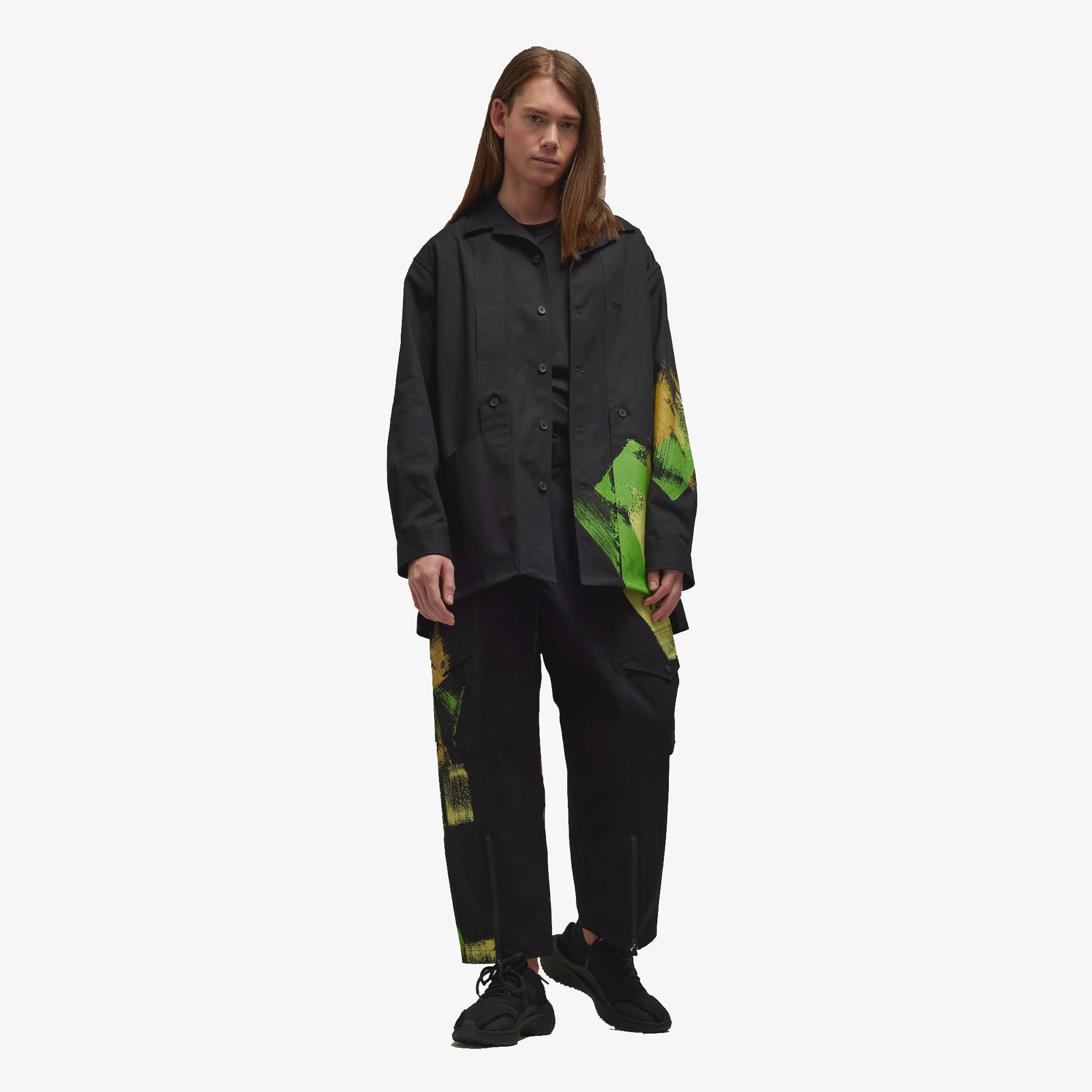 GRAPHIC BLACK WORKWEAR PANTS