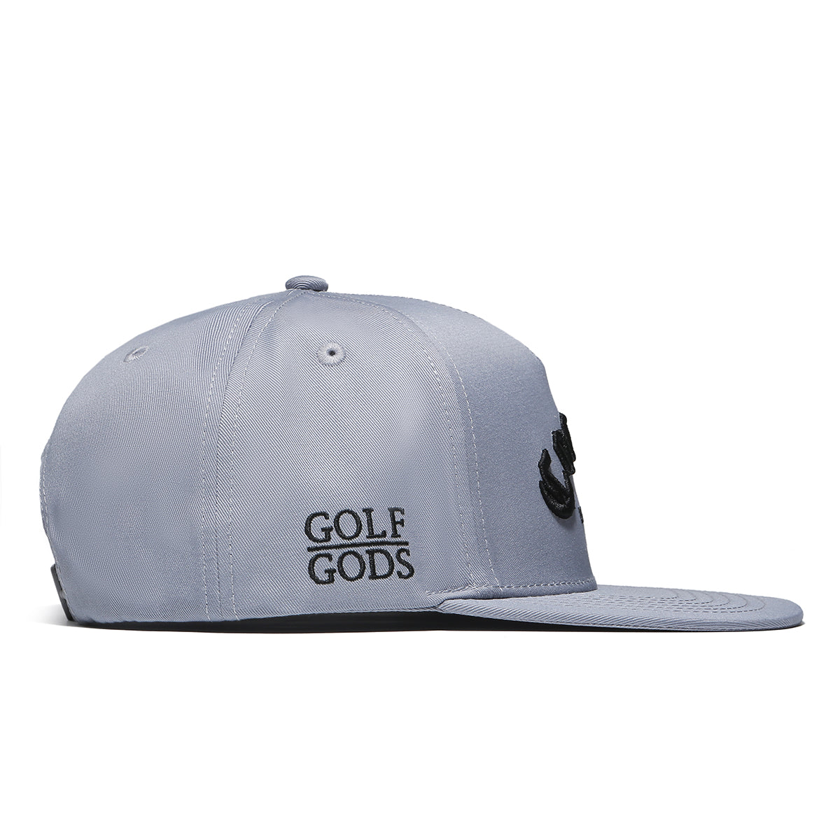 Grey SnapBack Golf Hat