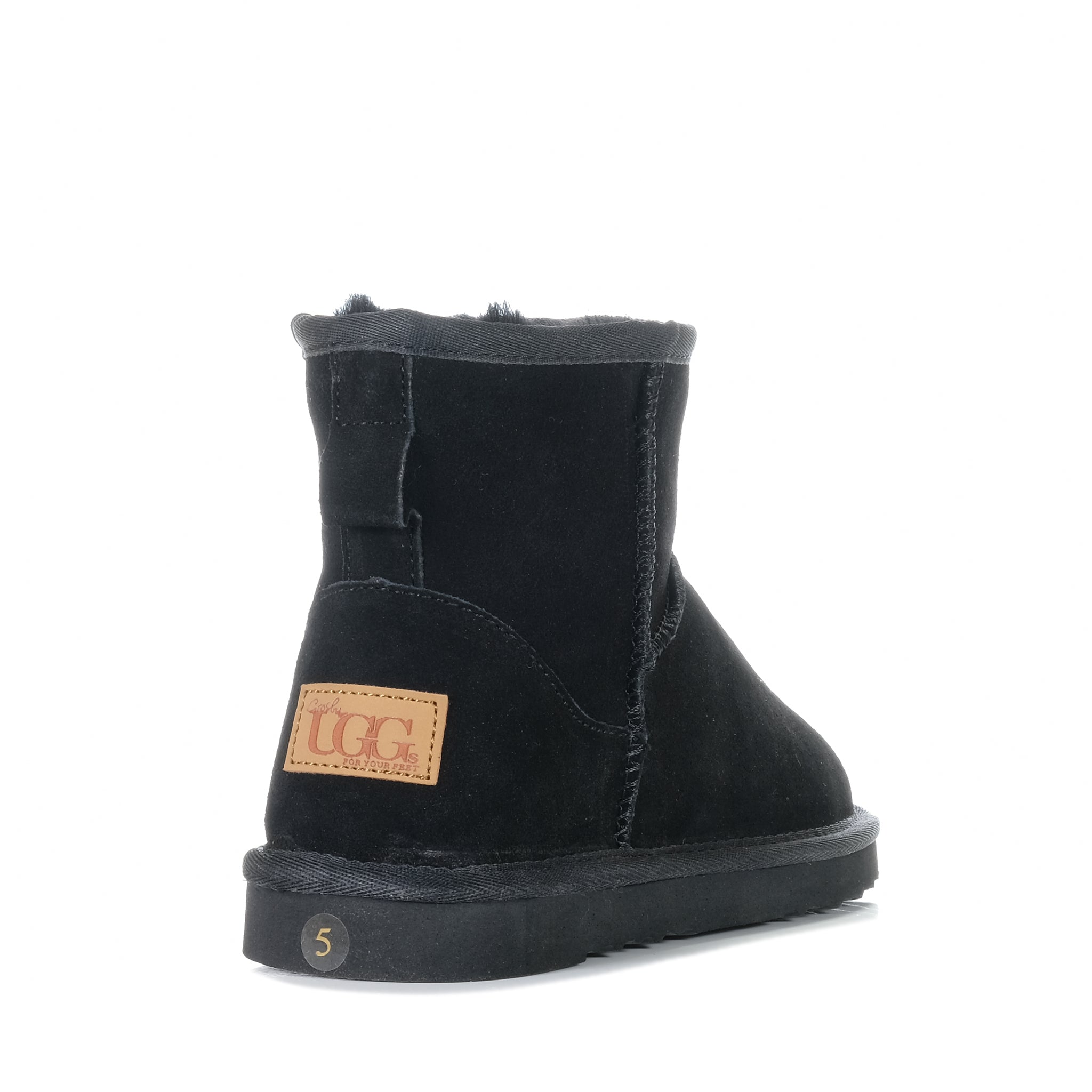 Grosby Black Jillaroo Ugg