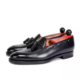 Haller - Black Calf can be rewritten as Black Calf Haller or Calf Leather Haller.