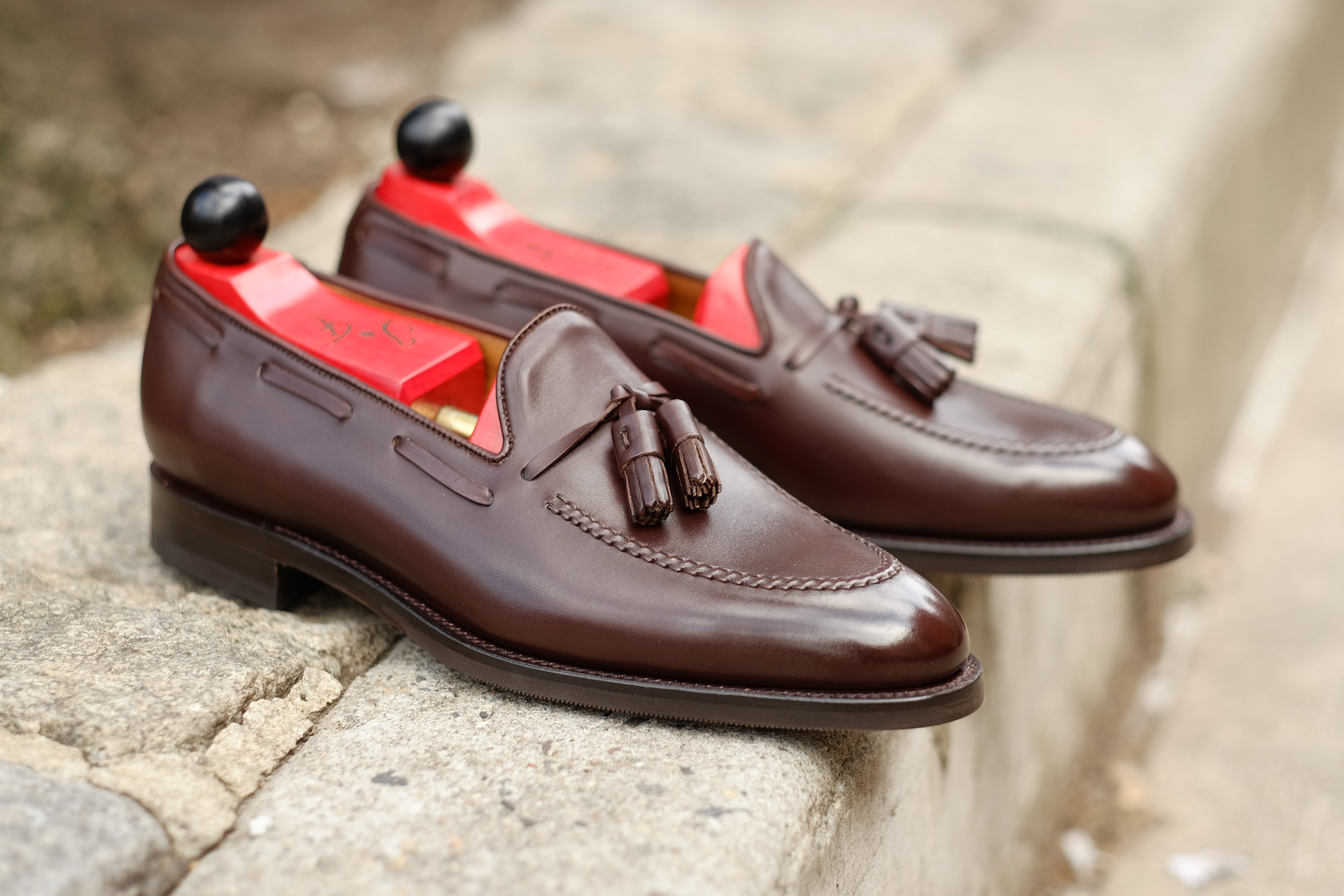 Haller - Dark Oak Leather Shoes