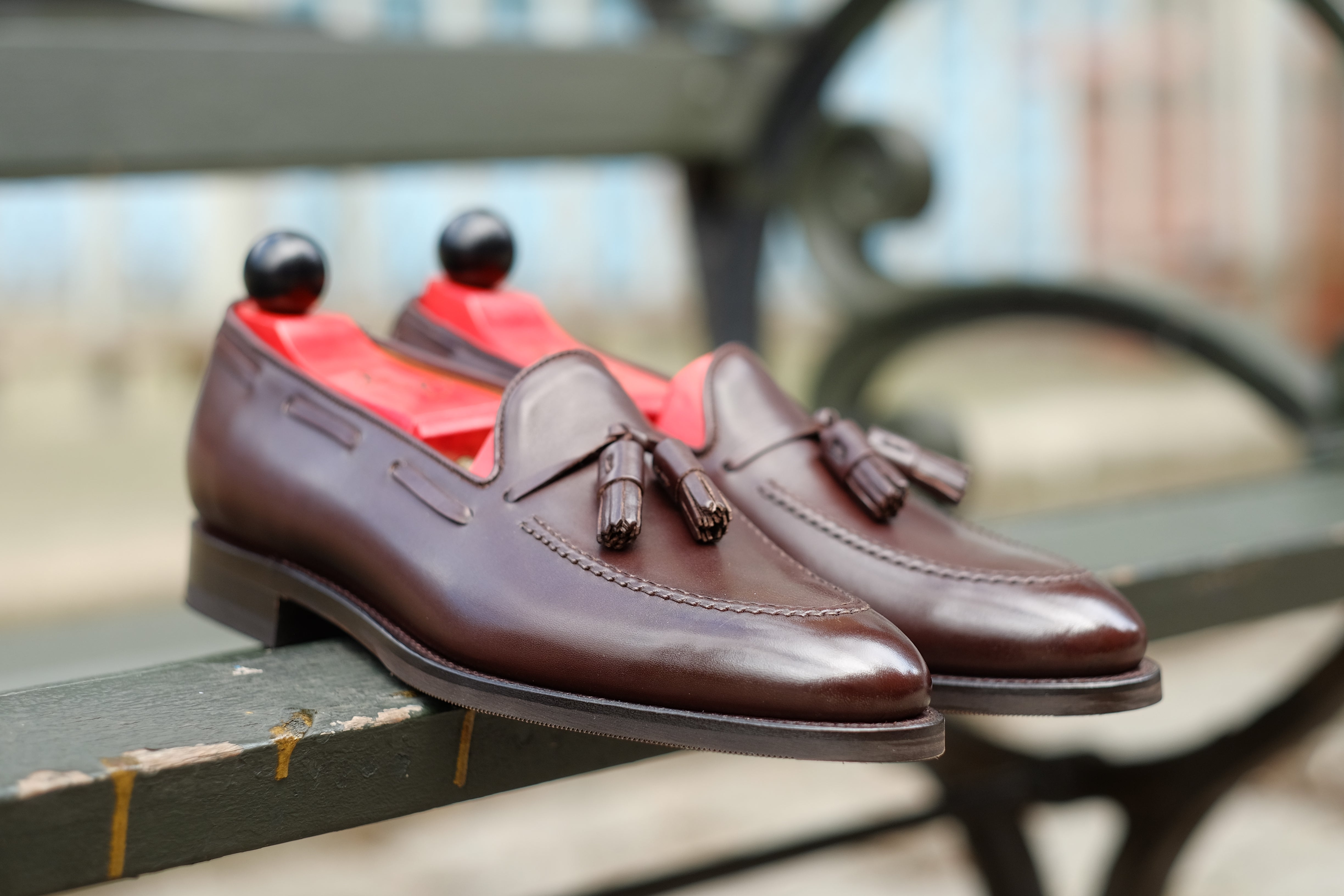 Haller - Dark Oak Leather Shoes