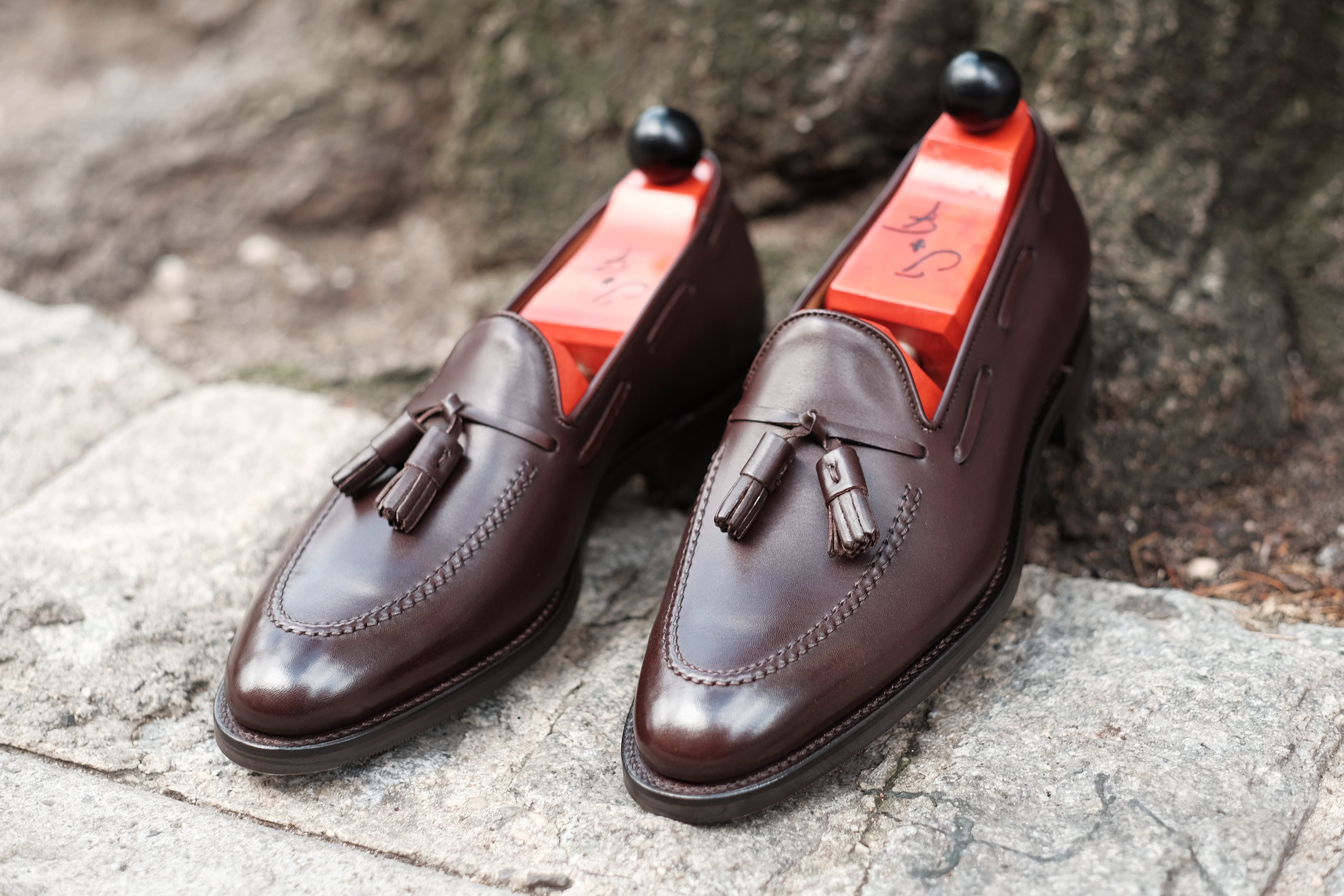 Haller - Dark Oak Leather Shoes