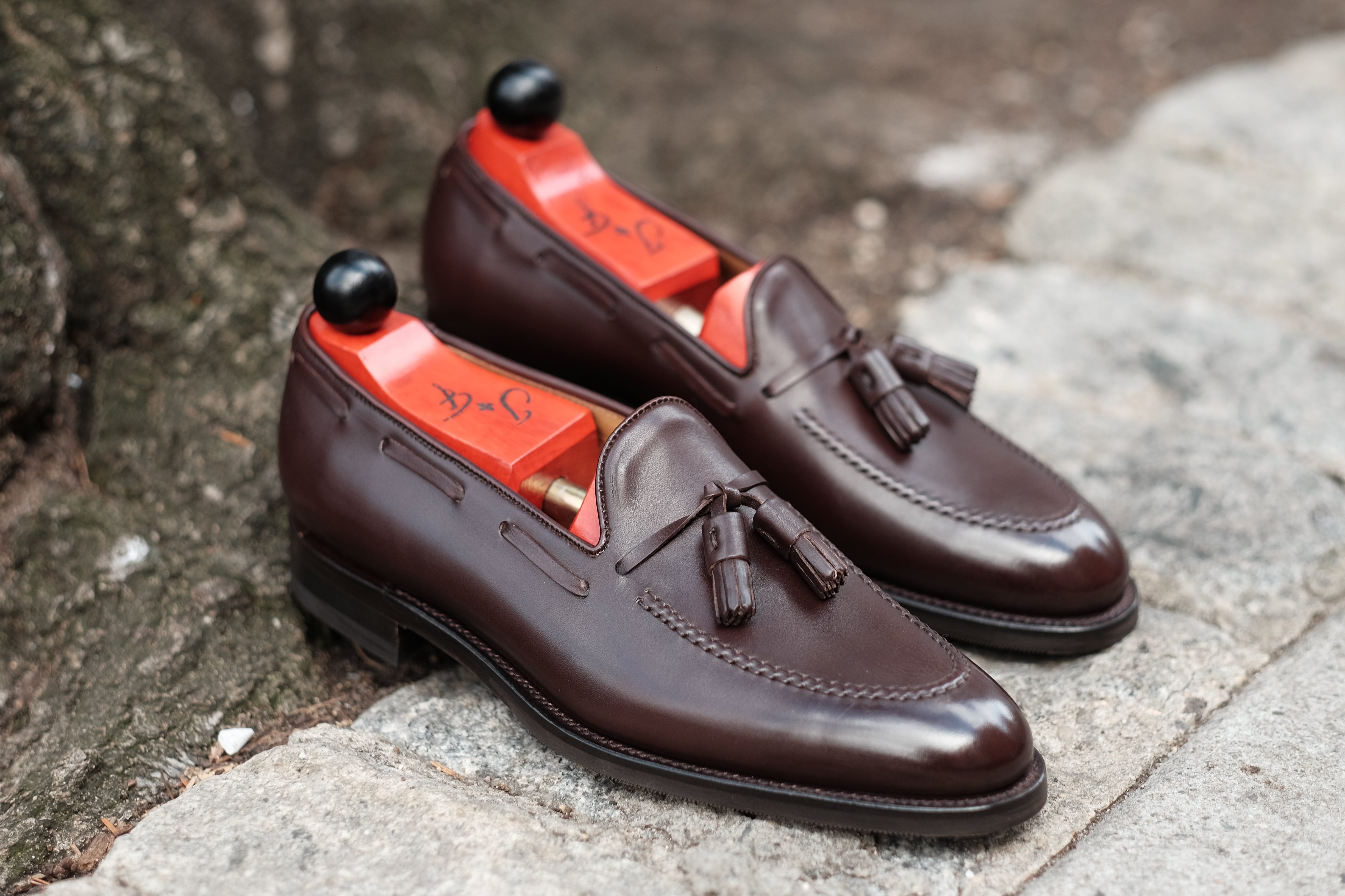 Haller - Dark Oak Leather Shoes