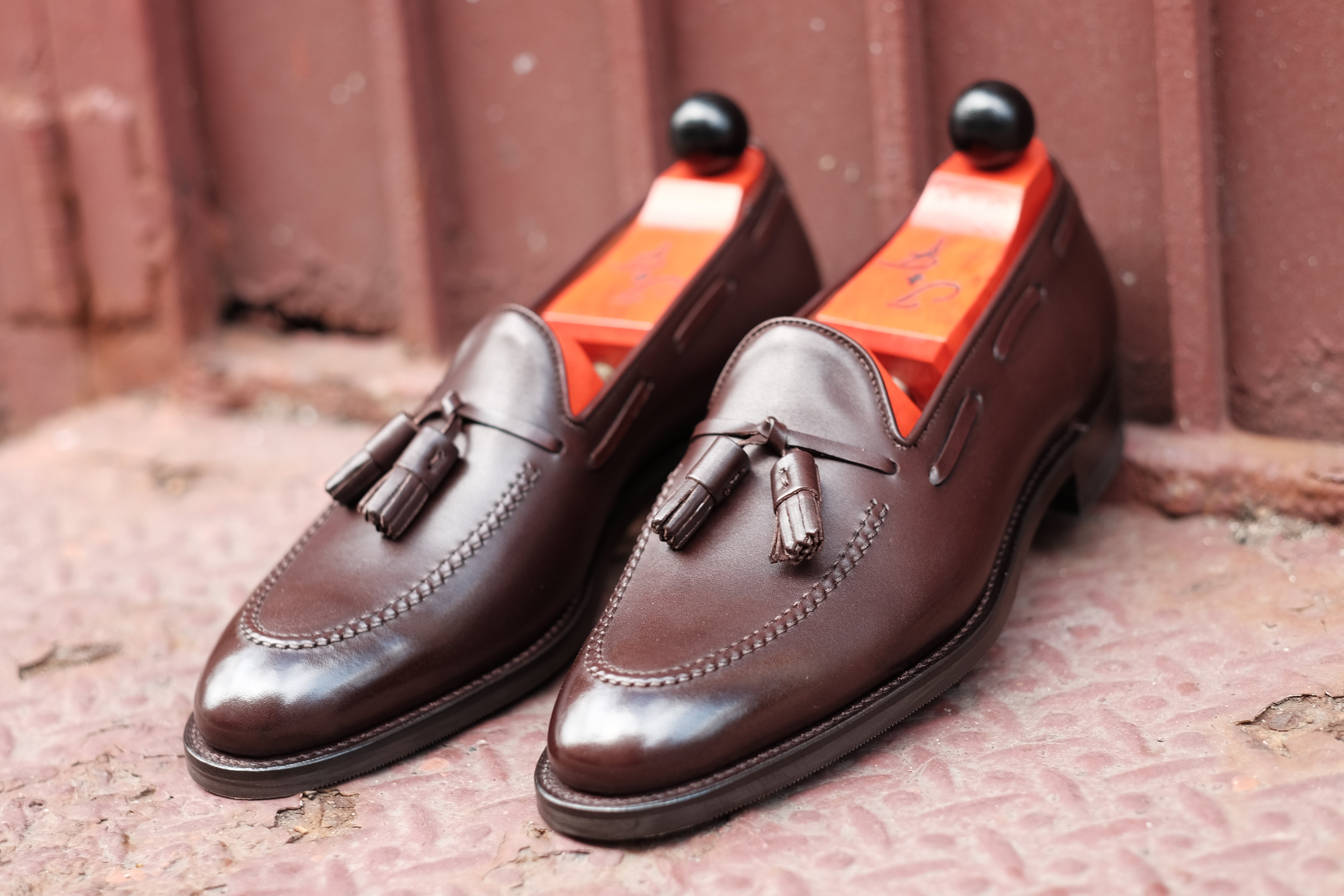 Haller - Dark Oak Leather Shoes