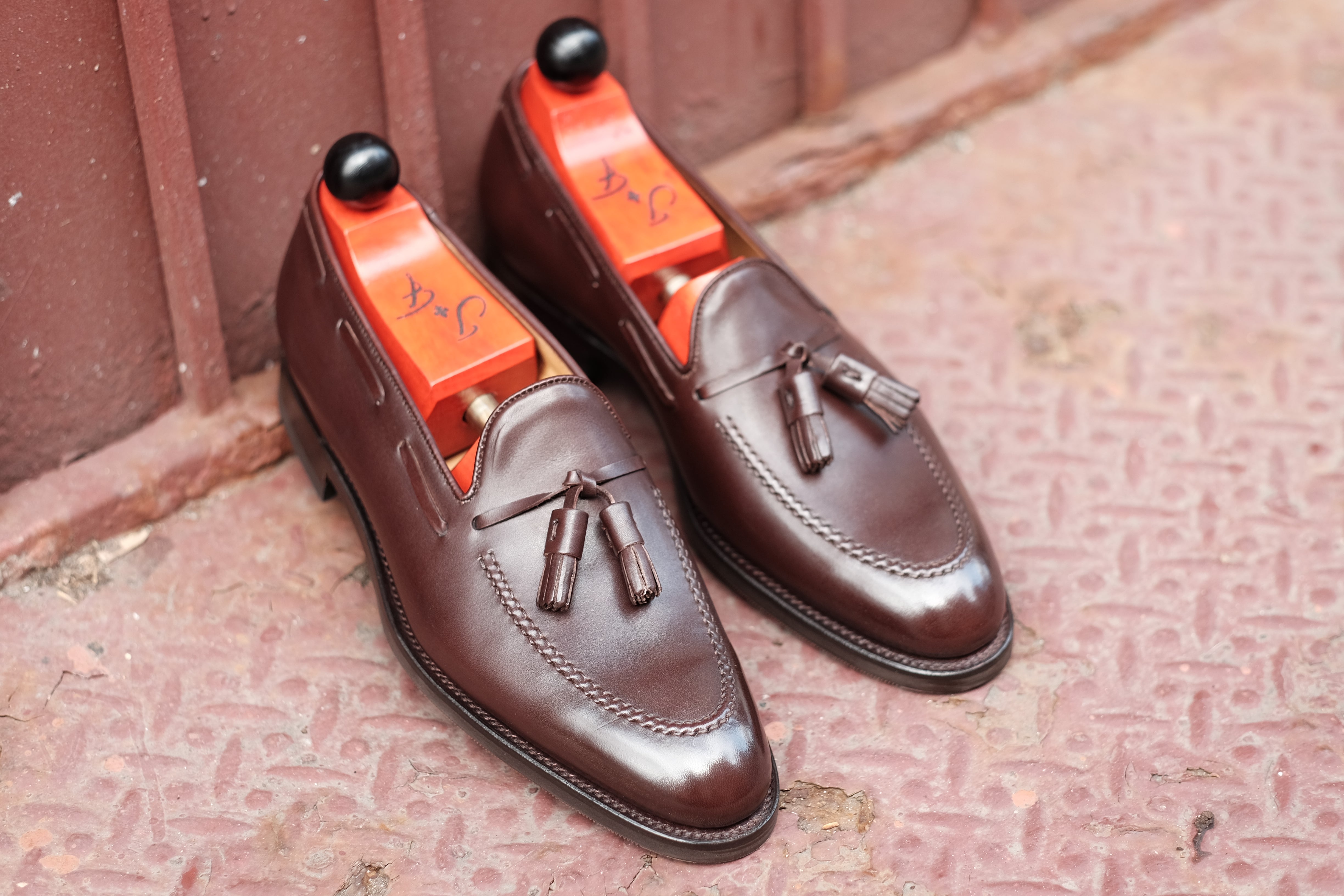 Haller - Dark Oak Leather Shoes