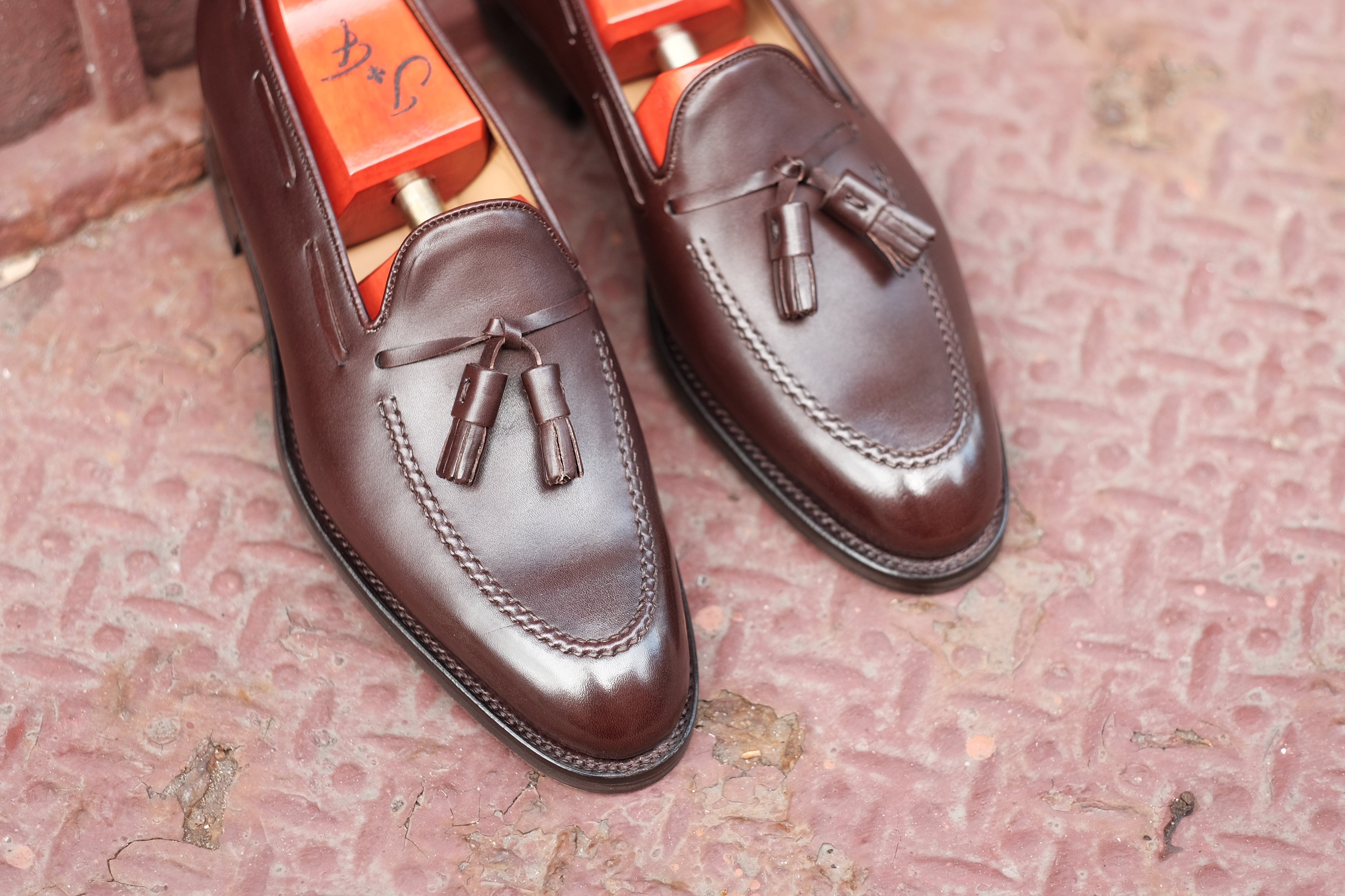 Haller - Dark Oak Leather Shoes