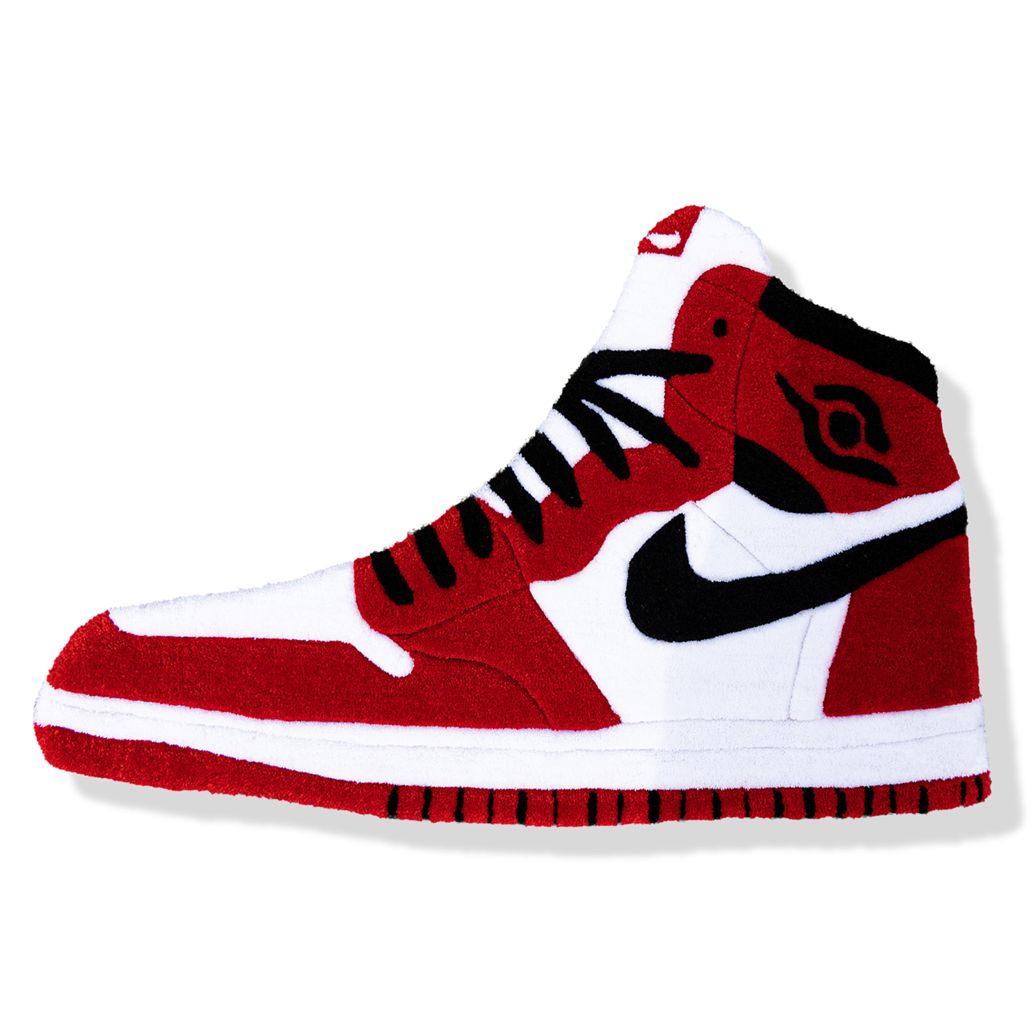 Handmade Air Jordan 1 OG Chicago Custom Rug