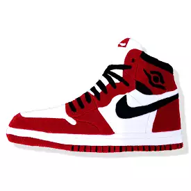 Handmade Air Jordan 1 OG Chicago Custom Rug