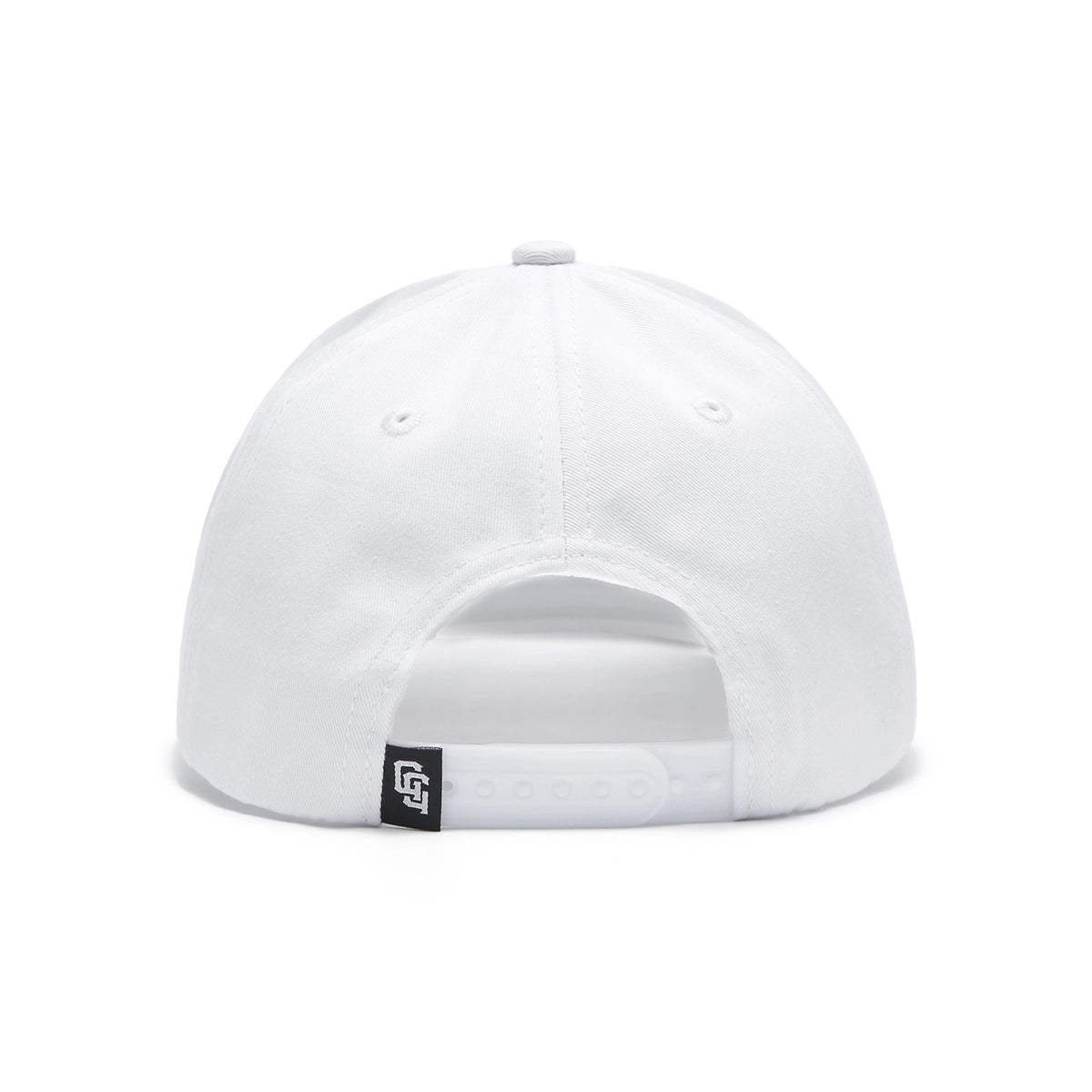 Hate Golf White SnapBack Hat - Flat Brim