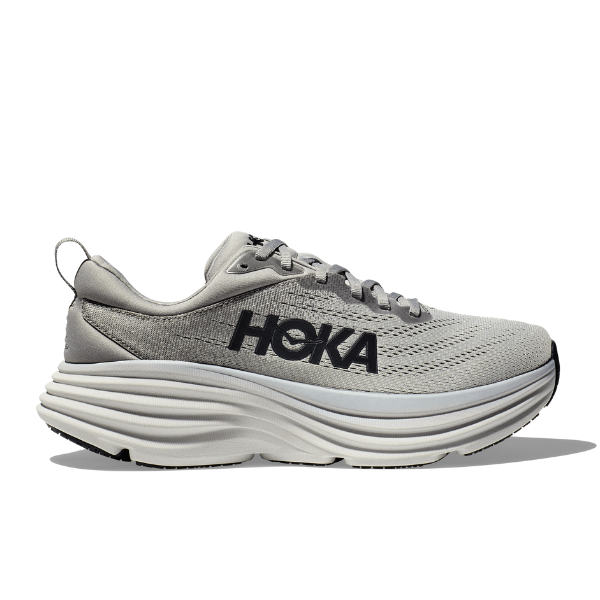 HOKA Bondi 8 Wide Sharkskin/Harbor Mist Men's - Shop Now!