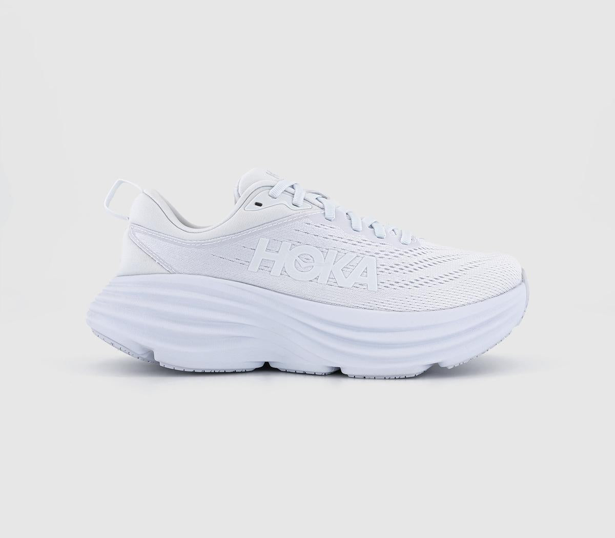 Hoka Bondi 8 Women's White Trainers