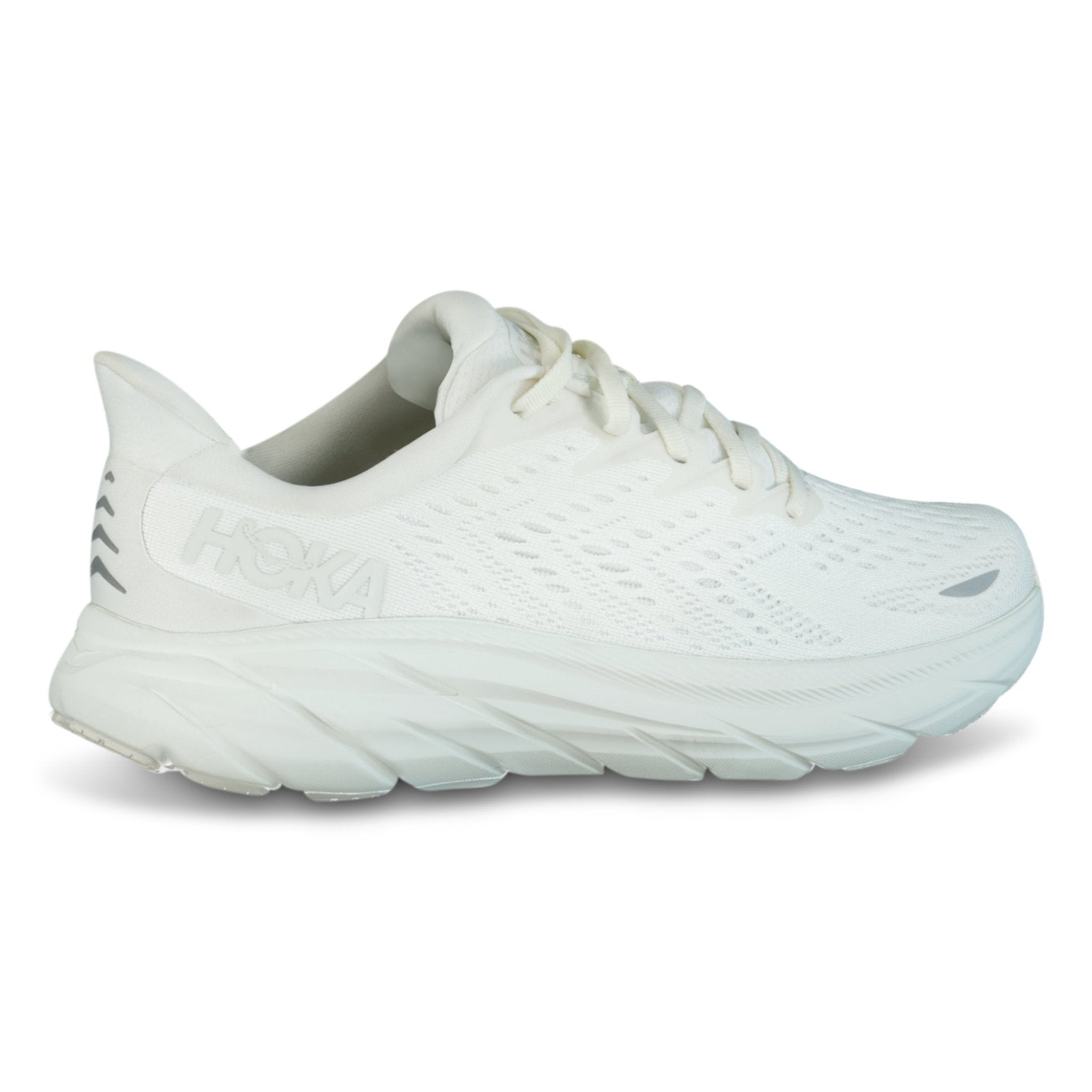 HOKA CLIFTON 8 WHITE Running Shoes