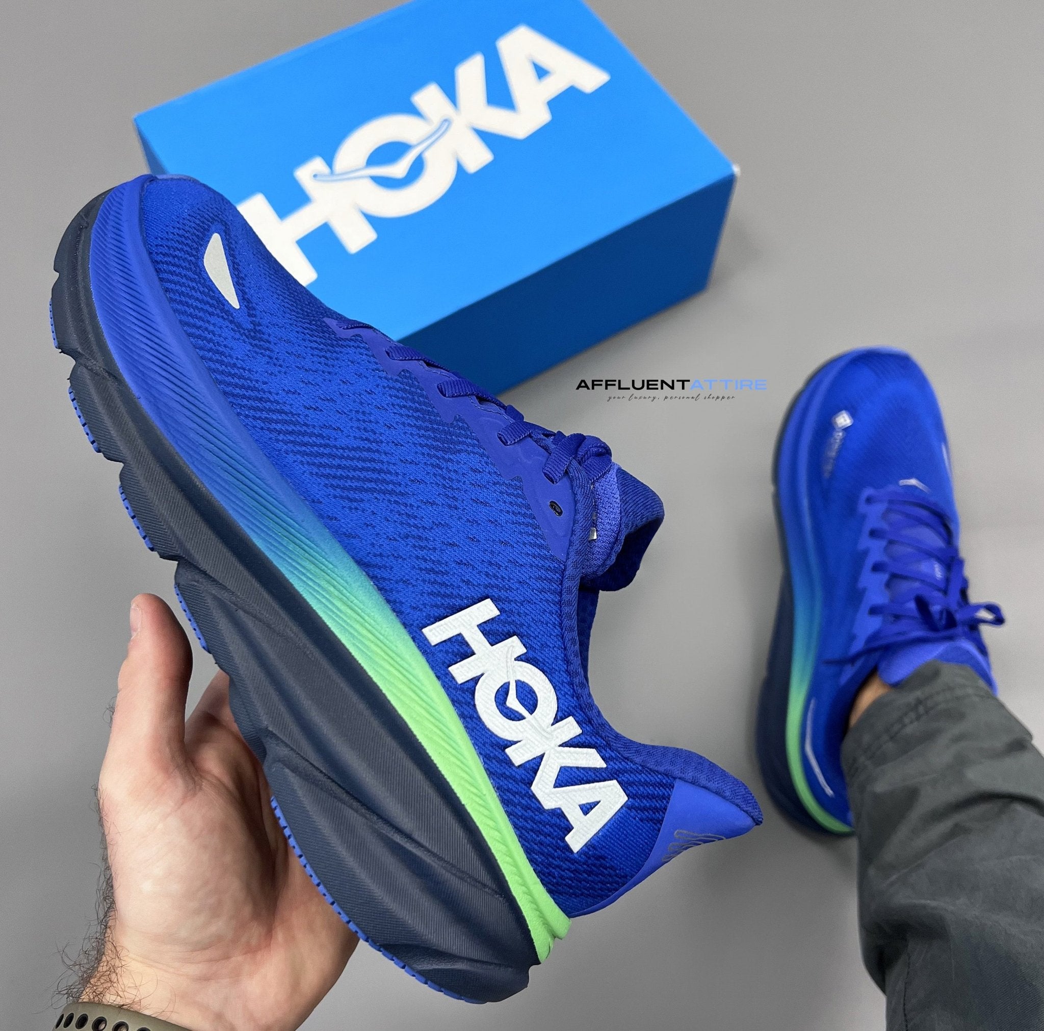 Hoka Clifton 9 Goretex Electric Blue - Best Price