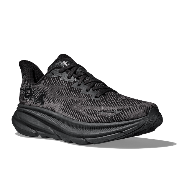 HOKA Clifton 9 Men's Running Shoe Black/Black