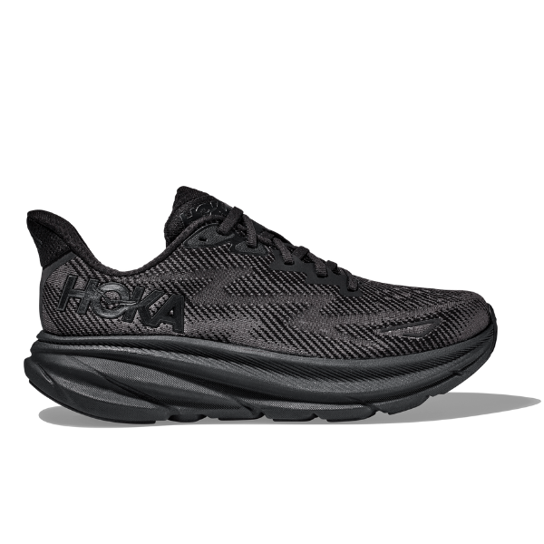 HOKA Clifton 9 Men's Running Shoe Black/Black